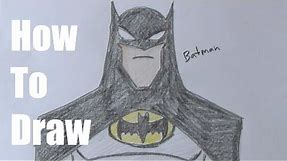 How To Draw The Batman Easy Version