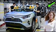Toyota RAV4 Production Plant🚘{Canada} 2024: Robots and Workers in CAR FACTORY🤖(Assembly line)