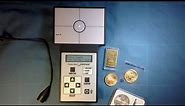Gold and silver coin and bar detector
