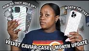 iPhone 13 Pro MAX📱Velvet Caviar 1 Month Review!✨ + [ 35% OFF ] | ARE THEY REALLY WORTH THE $$$?