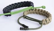 Adjustable Paracord Survival Bracelet- No Buckle/Sliding Knot/Cobra Weave – How to make „CbyS“