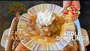 DELICIOUS Granny Smith Apple Dumplings Recipe | Easy Homemade Dessert with Buttery GOODNESS!
