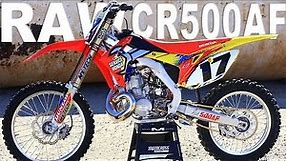 Honda CR500 AF 2 Stroke RAW - Motocross Action Magazine