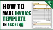 How to Create an Invoice Template in Excel - [ Excel 2021 Tutorial ] - Bookkeeping Small Business