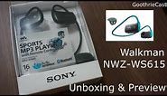 Sony Walkman NWZ-WS610(615) series (hands-on review)