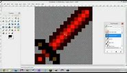 How to Make Minecraft Pixel Art with Gimp
