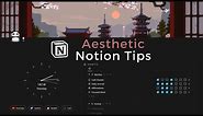 10 ways to make your Notion more aesthetic