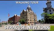 Discover Downtown Syracuse: Guided Walking Tour in 4K | Explore the Heart of New York State 🚶‍♂️🌆