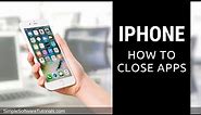 How to Close Apps on iPhone (iPhone 6+)