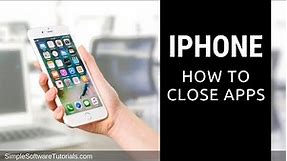 How to Close Apps on iPhone (iPhone 6+)