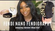 FENDI NANO FENDIGRAPHY | UNBOXING | REVIEW | INITIAL THOUGHTS | WHAT FITS IN MY BAG | ImMorganAshley