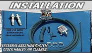 DIY-How to Install Breather on a Stock Air Cleaner