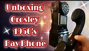 Crosley 1950's Pay Phone (Unboxing)