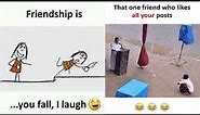 Funny Memes that Only best friend will understand|| funny Memes || Happy Friendship Day To all 💑🙂
