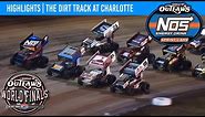 World of Outlaws NOS Energy Drink Sprint Cars | Dirt Track at Charlotte | Nov. 3, 2023 | HIGHLIGHTS