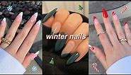 AESTHETIC WINTER NAIL DESIGNS