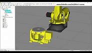 Extended axes and Additional Motion Group Setup and Control in Fanuc Roboguide.