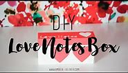DIY Love Notes Box