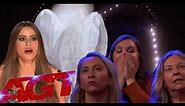 An ANGEL of GOD appears in AGT and delivers a message to the world...!!!We are no longer slaves