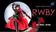 RWBY Ruby Rose Super Action Statue Figure Toy REVIEW