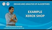 Example: Xerox shop