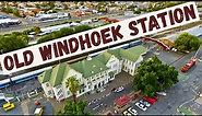 HISTORICAL 1912 OLD RAILWAY STATION IN WINDHOEK, THE CAPITAL OF NAMIBIA, SOUTHERN AFRICA