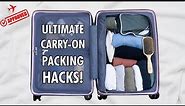 20 Minimalist Packing Hacks for Carry On Only | How to Pack Less and Better for Travel