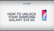 How to Unlock Samsung Galaxy S10 5G