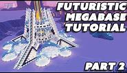 Minecraft Futuristic MEGABASE TUTORIAL - PART 2 - Futuristic Minecraft Mega Base - Final Part