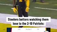 Steelers just lost to the Cardinals and Patriots back to back 🥶 #nflmemes #nflbetting #steelers #patriots #tnfonprime #sportsbetting #nflfunny