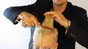 Miley Cyrus and Pink Haircut- Step by Step Easy to learn (Popular short pixie-style haircut)