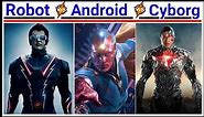 Robot Vs Android Vs Cyborg 🤖 | Difference between Android & Cyborg | What is Android Robot & Cyborg?