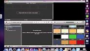 Screen Capture - How-To use iMovie