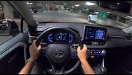 2019 Toyota RAV4 Hybrid Limited AWD - POV Night Drive (Binaural Audio)