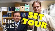 The Office Set Tour with Steve Carell and Rainn Wilson | A Peacock Extra | The Office US