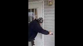 How to replace a Mobile home door.