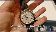 Grand Seiko 18k Gold SBGA384G Limited Edition 2018 in 4k UHD