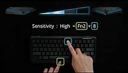 HHKB Studio: Adjusting the Sensitivity on Gesture Pad