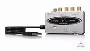 U-PHONO UFO202 Audiophile USB/Audio Interface with Built-in Phono Preamp