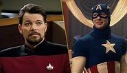 Star Trek: The Next Generation Star Jonathan Frakes Played Captain America for Marvel
