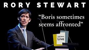 Rory Stewart reads a letter from Eton about Boris Johnson's conduct at school