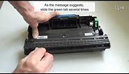 “Slide Green Tab on the Drum Unit” Brother Printers – How to clear the error message