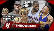 LeBron James 3rd Championship, EPIC Full Series Highlights vs Warriors 2016 NBA Finals - Finals MVP!
