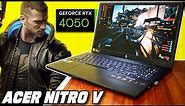 Acer Nitro V RTX 4050 GAMING REVIEW | CPU Bottleneck FIX + Thermals Optimization Guide 🔥