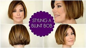 How To Style A Blunt Bob