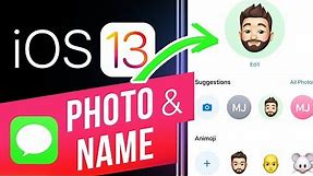 iOS 13: How to Set a Profile Picture & Display Name in iMessage? Customize your iMessage Profile