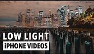 How To Shoot Awesome iPhone Videos in Low Light Conditions