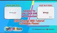 Smart Bro Home WiFi R281 and PLDT Home WiFi R281 Change IMEI Tutorial via Phone 2024 | INKfinite
