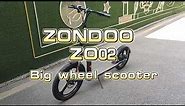 ZonDoo ZO02 Big Wheel Electric Scooter