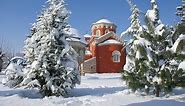 Manastir Zica, zima 2018.